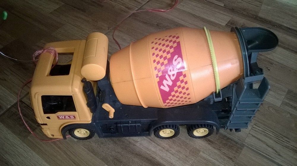 Betoniarka z napędem