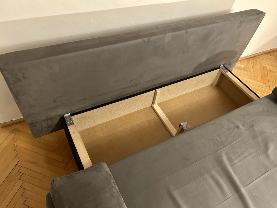 Wyprzedaż sofa szara BRW Black Red White