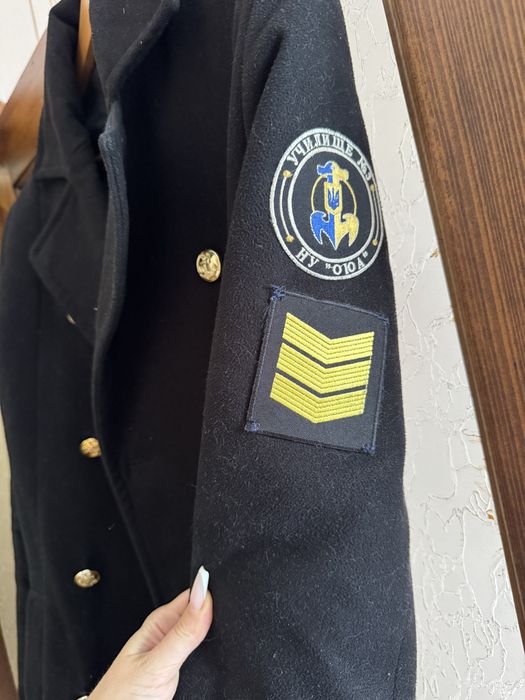 Продам комплект студента мор.академии  бушлат +фланка+фуражка