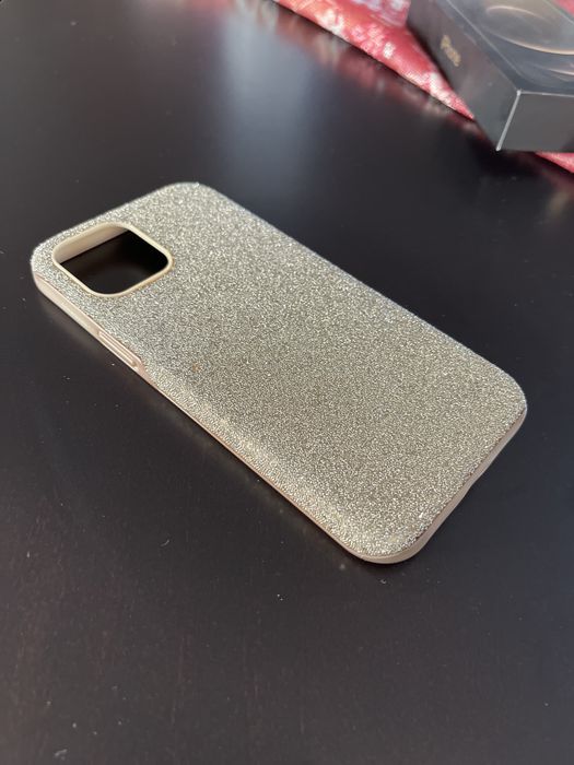 Etui Swarovski złote do iPhone 12 Pro Max
