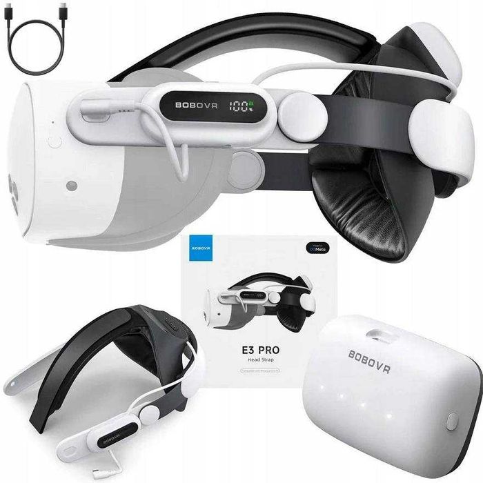 тримач BoboVR E3 Pro для Meta Quest 3/3S
