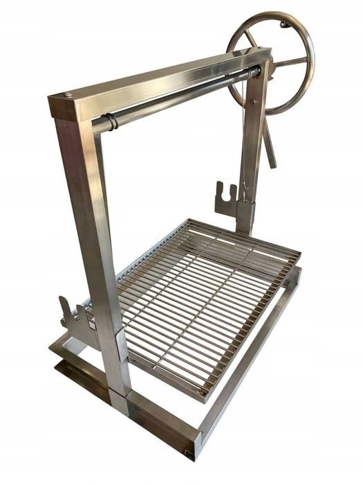 Grill Argentyński Palenisko do Zabudowy 100% Nierdzewny Solidny BBQ