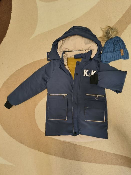 Зимняя куртка рост140