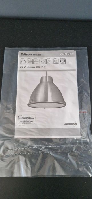 Candeeiro de teto Ranex Edison NOVO