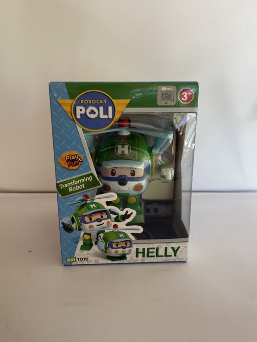 Poli robocar Полі поли робокар машинка-трасформер Хеллі Сенді Ембер Ба