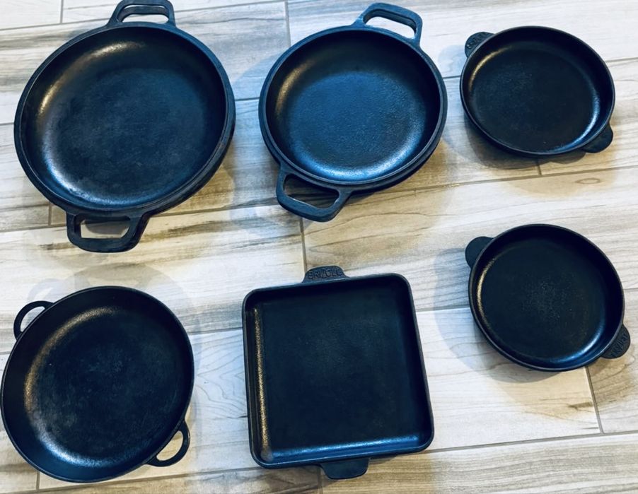 Посуд різний, різні матеріали