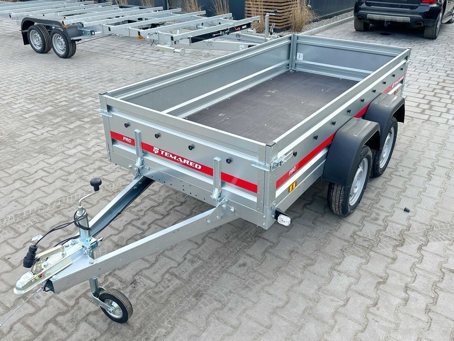 Burty stalowe, 264x126 cm, otwierany przód i tył - Temared PRO 2612/2