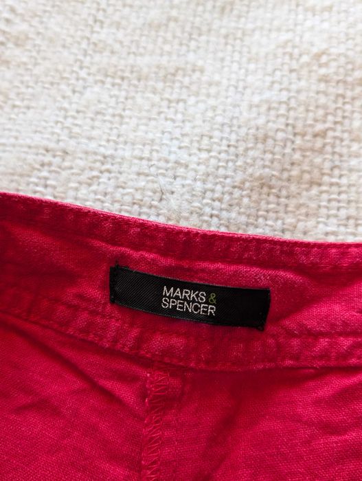 Spodenki damskie lniane