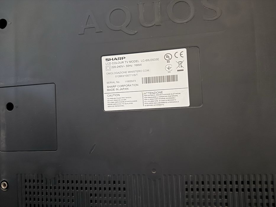 Telewizor sharp mi60 cali użuwany
