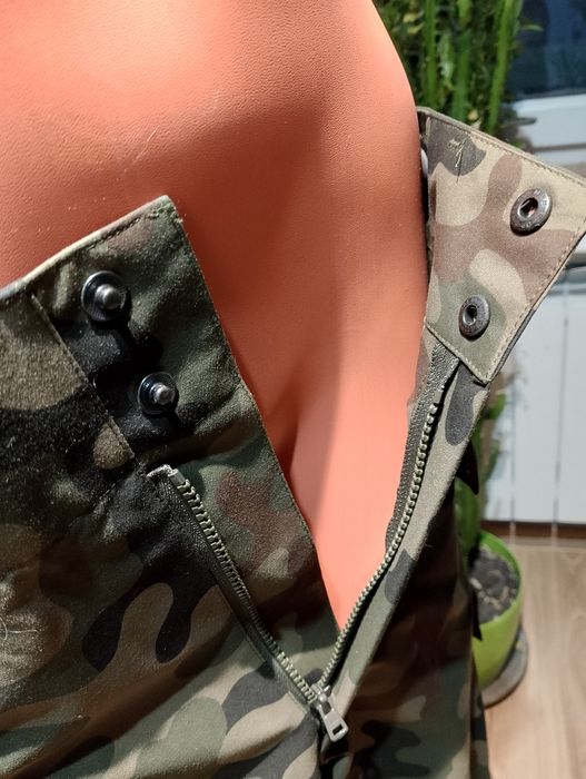 Ciemnozielone Khaki Spodnie Robocze Kamo Model 128