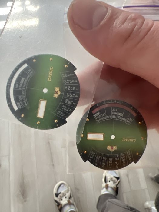 Tarcza do zegarka Orient patelnia