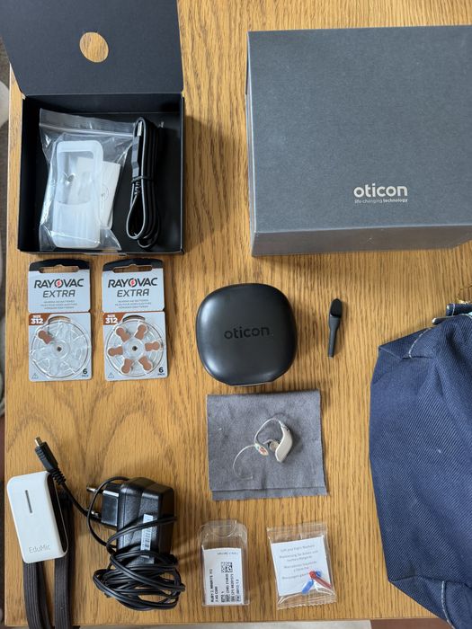 System fm, edumic + aparat słuchowy oticon ruby  2