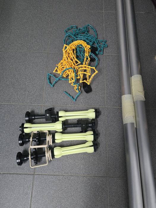 Suporte de teto duplo para fundo de fotografia