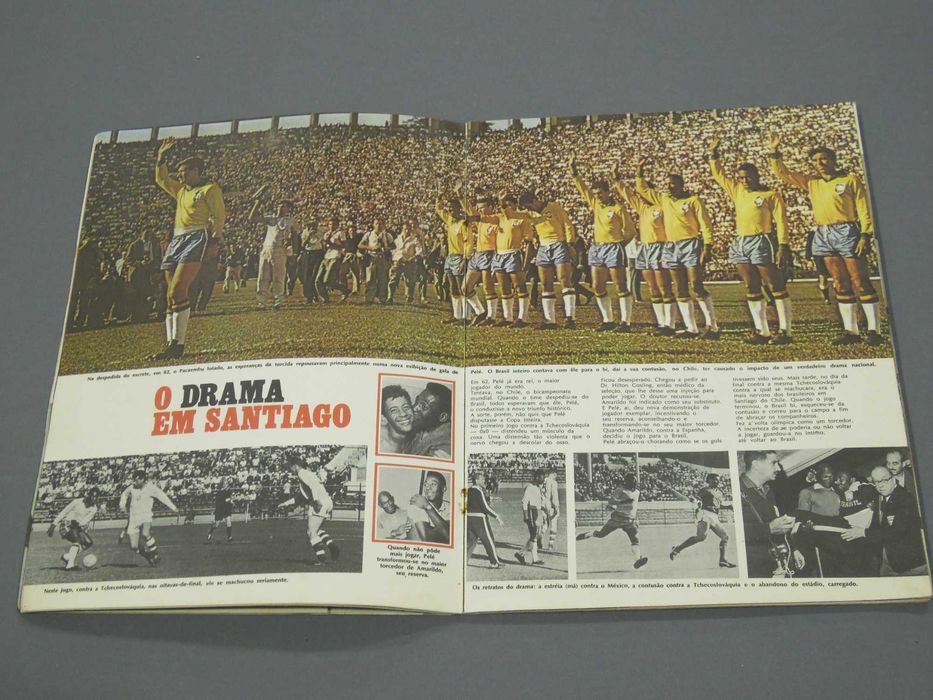 Manchete Vida e Glória de Pelé