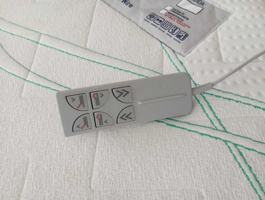 Colchão Elétrico Articul. C/ massagem indicado a pessoas c/ incapacid.