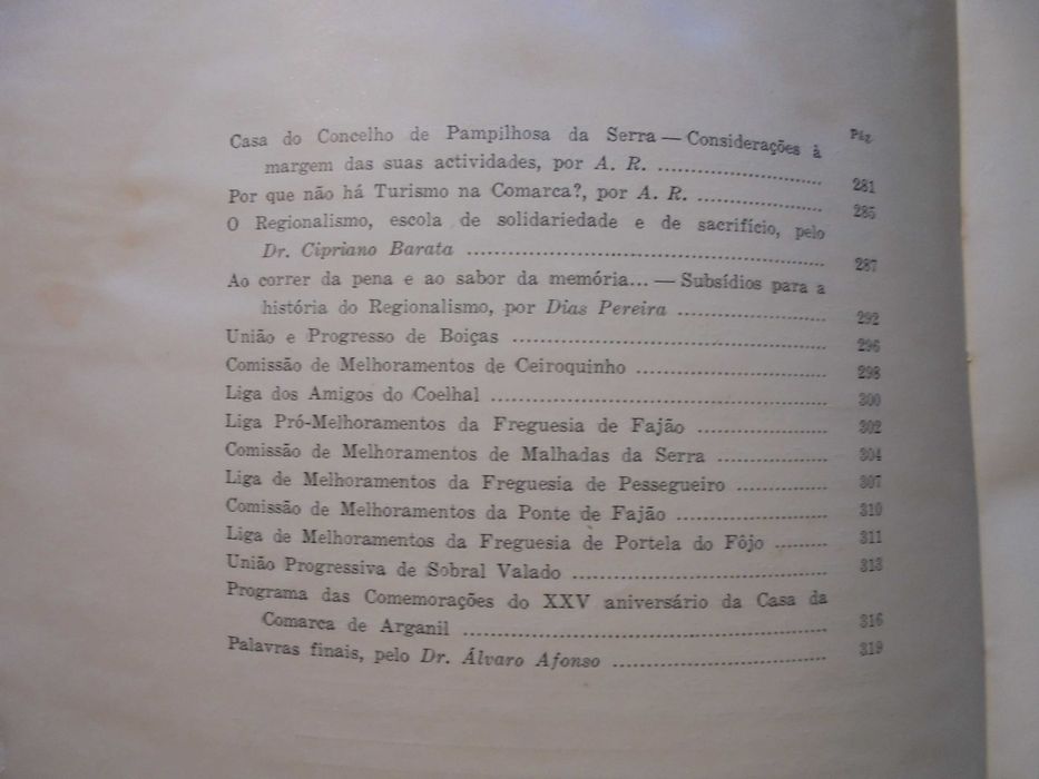 ;Casa da Comarca de Arganil-XXV Aniversário,1954
