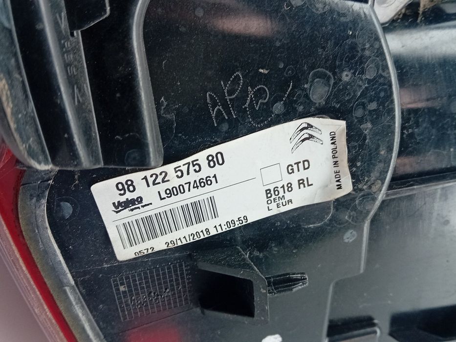 Farolim esquerdo CITROËN C3 III (SX)