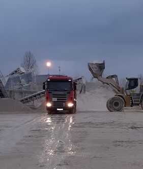 3-ośką i patelnią dostawa  okolice Kielc - Kruszywo drogowe Grys żwir