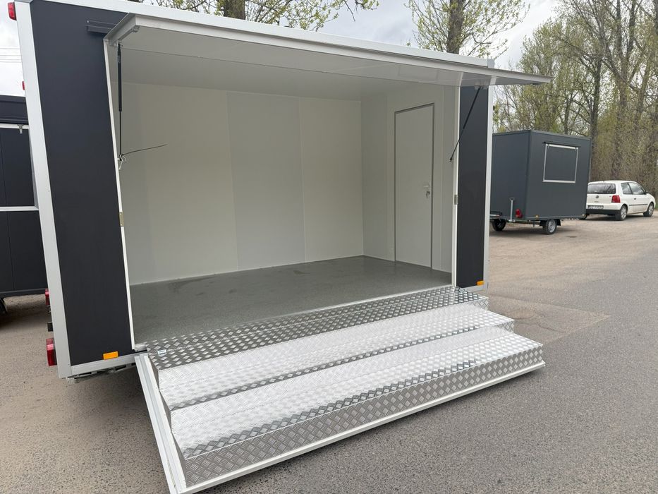 Przyczepa wystawowa ekspozycyjna Eventowa 4x2,3m DOSTĘPNA OD RĘKI HIT!