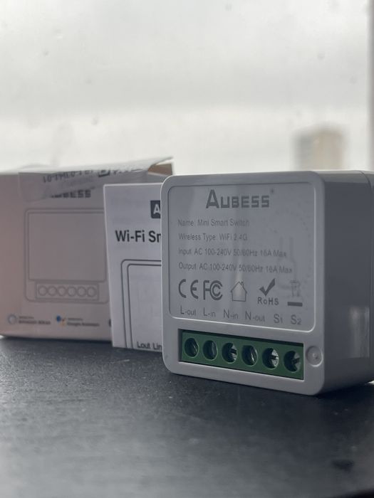 Розумний дім SMART Wi-Fi реле Aubess
