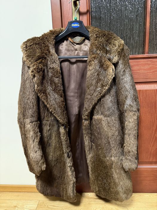 Futro z królika vintage, Gdańskie Zakłady Futrzarskie, r. L/40