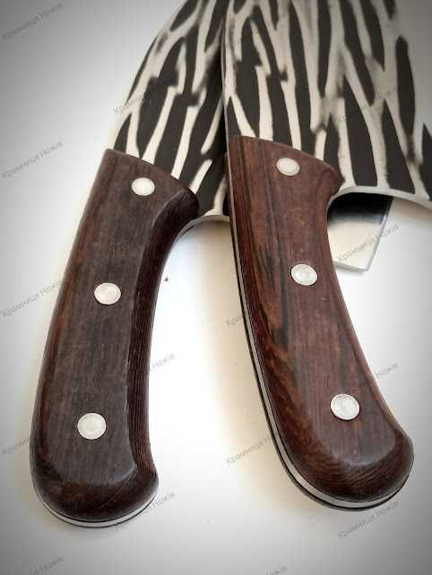 Кухоний ніж сікач Серб кухонный топор Нож для мяса Сербский нож