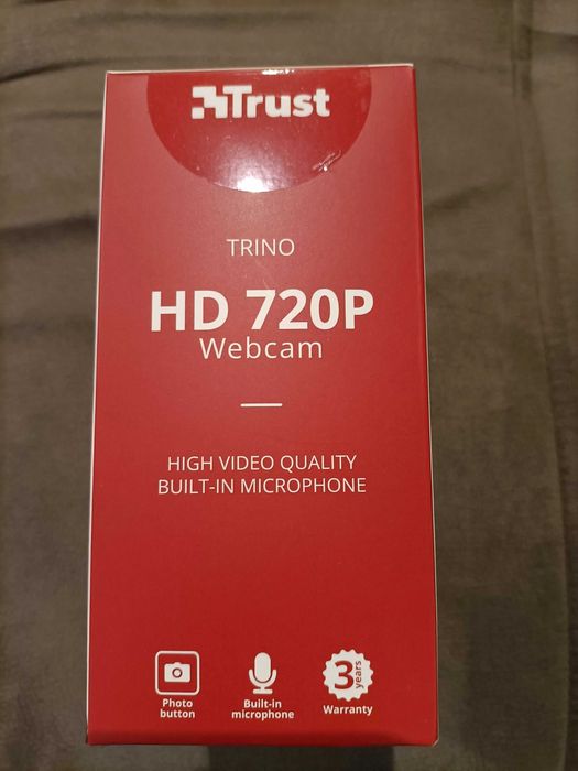 Webcam HD 720p com microfone (nova)
