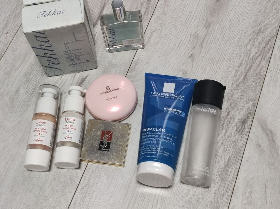 Косметика для обличчя, волосся, вінтажні тіні YSL