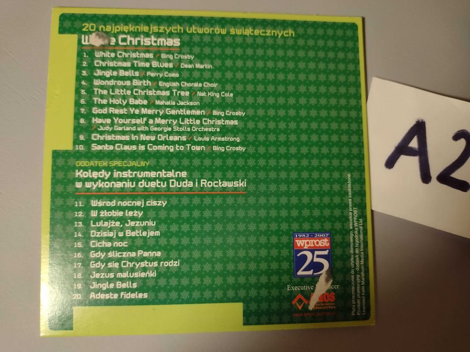 CD White Christmas Bing Crosby Nat King Cole Mahalia Jackson Armstrong