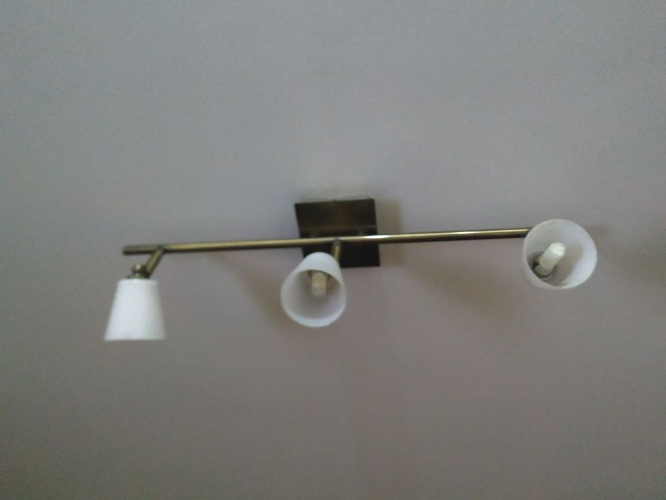Candeeiro de sala c/3 lampadas led