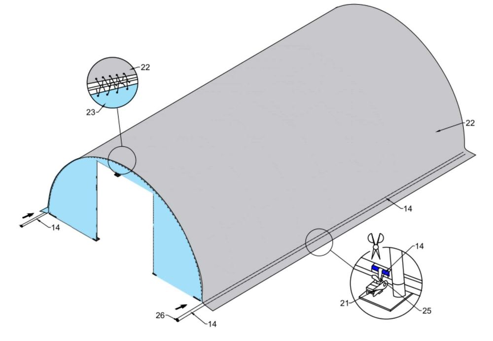 Hala namiotowa łukowa 9,15x20x4,5m magazyn wiata konstrukcja wiata !!