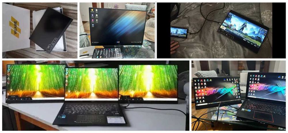 Портативний монітор [120Hz] 16" [FHD+ 1920*1200p] IPS [100% sRGB]