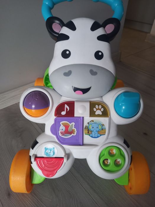 Jeździk pchacz zebra fisher price