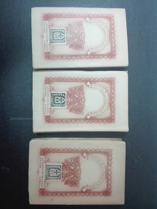 Livros antigos - Frei Luis de Sousa - 3 volumes de 1946