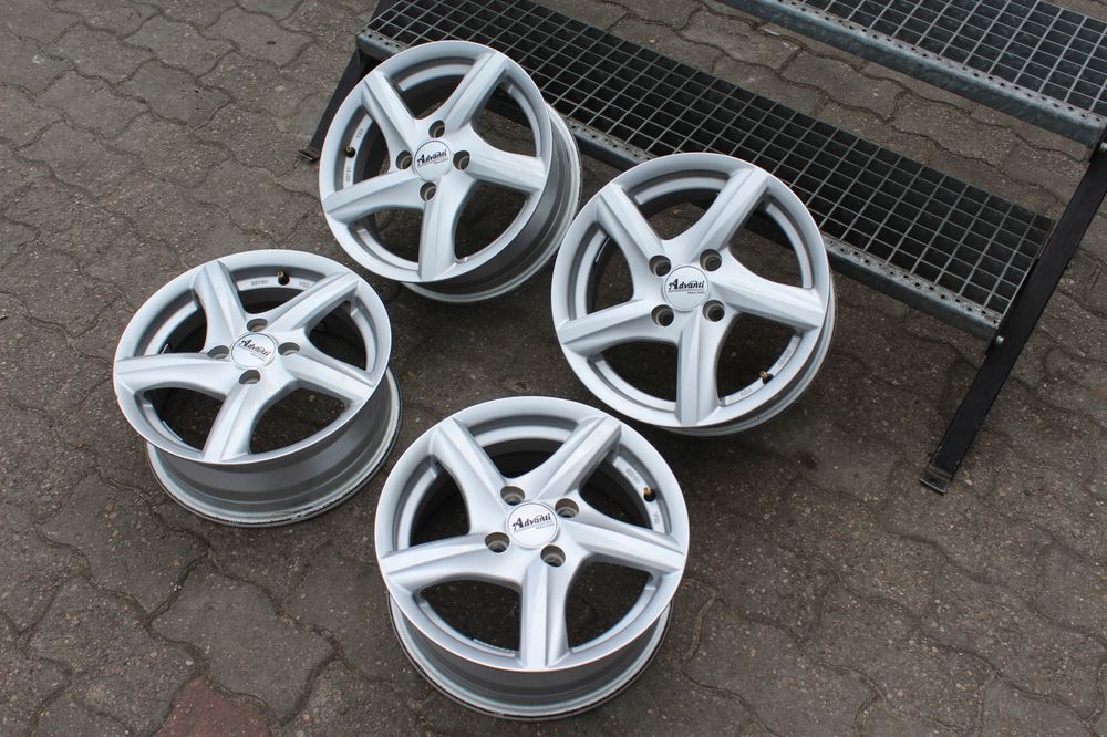 advanti racing 14 4x100 et38 5,5j opel toyota renault mini