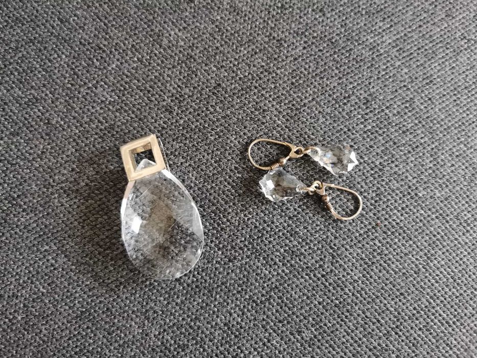 Kolczyki i wisior Swarovski