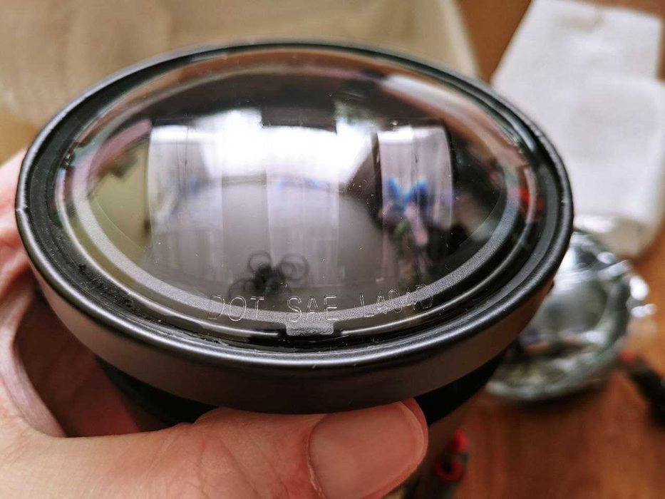 Противотуманные линзованные LED-фары Xprite 4" с DOT