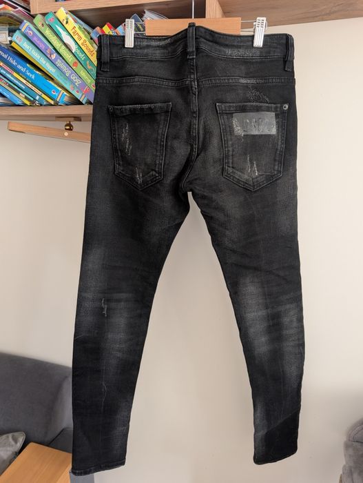 Джинси чорні  Dsquared 42 розмір