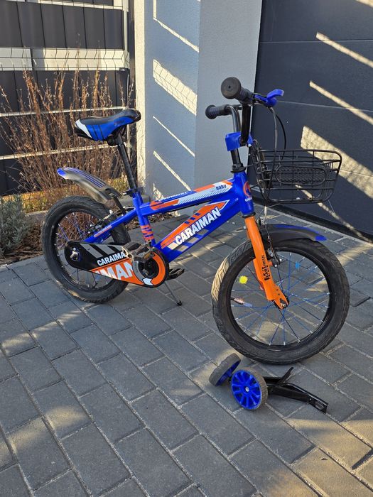 Rower 16" dla chłopca 5/6 lat