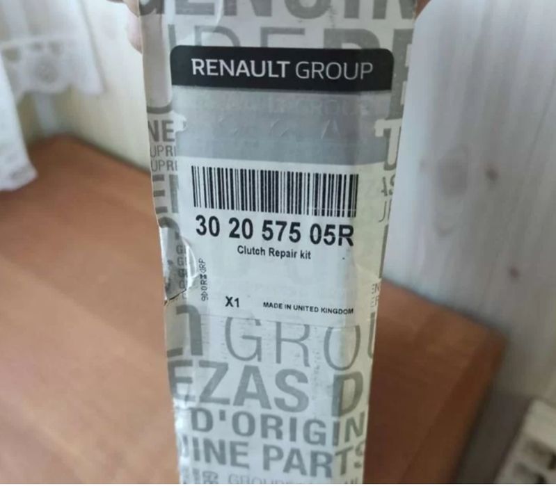 новый комплект сцепления оригинал на к9к 1.5 dci МКПП
302057505R.