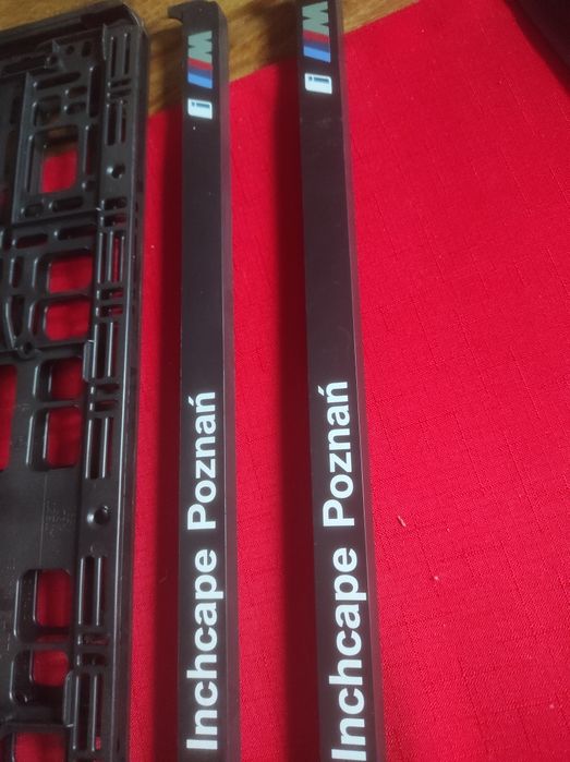 Ramka tablicy BMW oryginalne