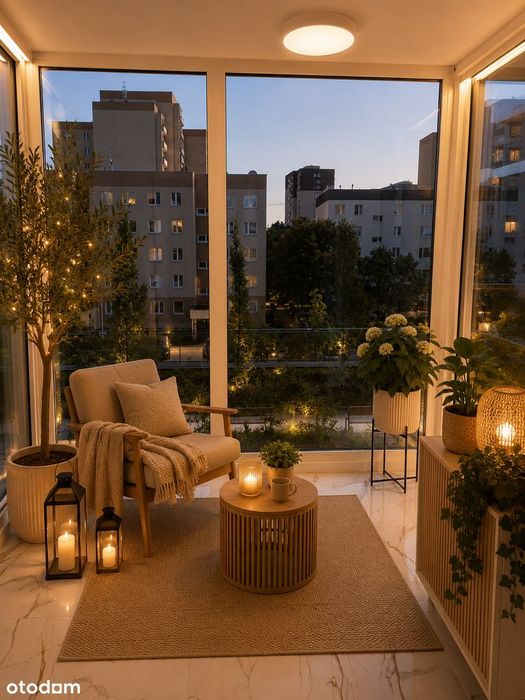 Eleganckie studio 39 m² | NOWE | ogród zimowy | panoramiczne okna".