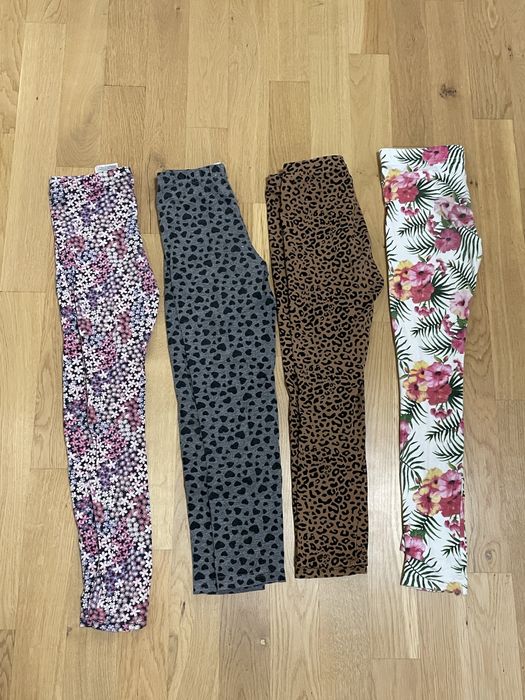 Legginsy rozmiar 128 Zara h&m Carry Pepco