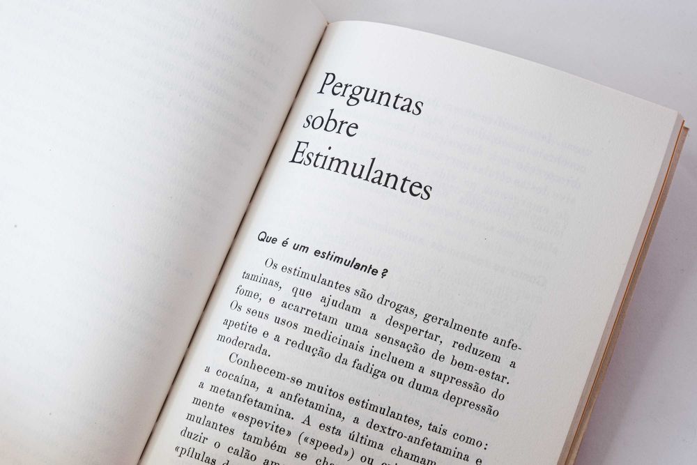 Perguntas-Drogas-Respostas - Editorial Restauração 1973