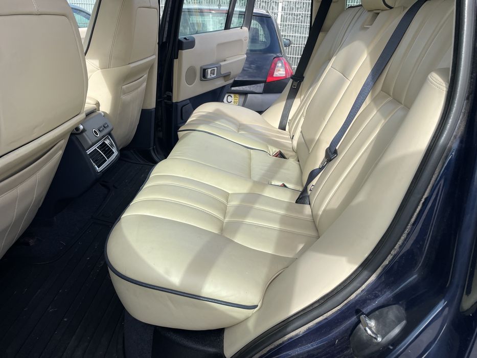 Ranfe Rover L322 Vogue, Bancos em pele bege