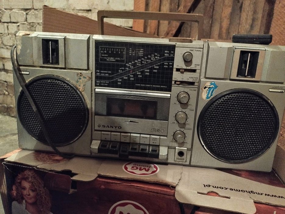 Sanyo magnetofon z lat 90