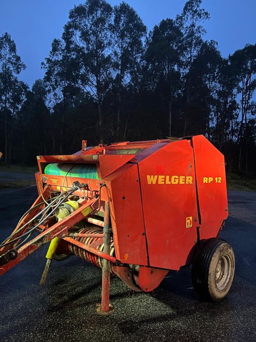 Enfardadeira de rolos welguer RP12