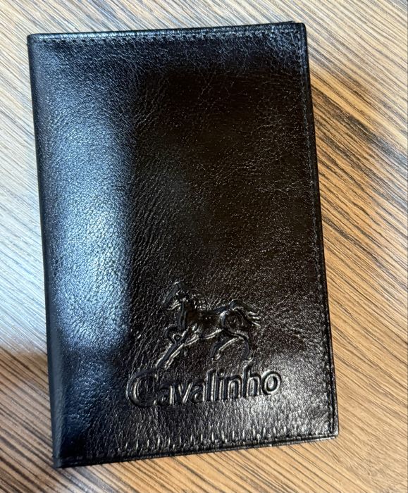 Carteira de Homem Cavalinho Gentleman em Pele - Como Nova