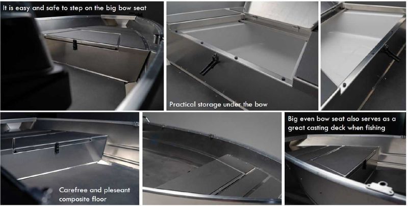 Łódź aluminiowa Buster XS