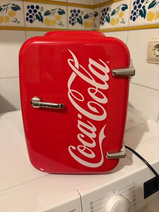 frigorífico coca cola americano vermelho